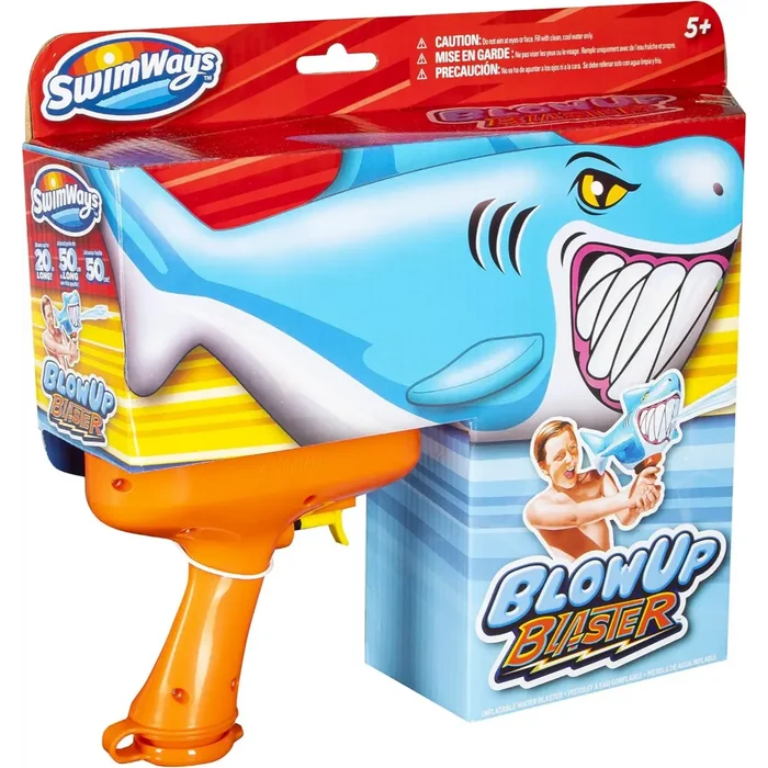Swimways Blow Up Blaster Shark