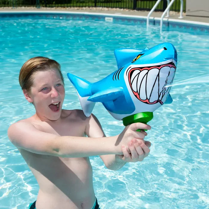 Swimways Blow Up Blaster Shark