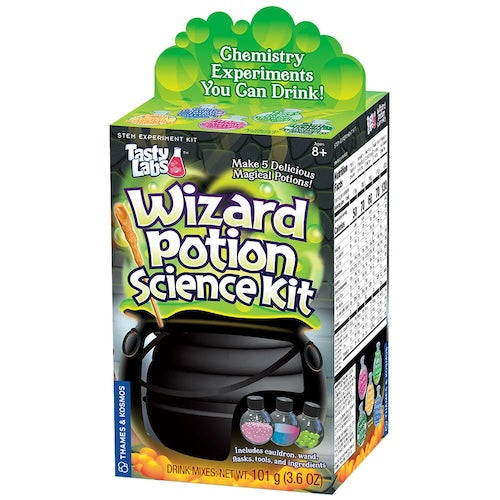Tasty Labs Wizard Potion Science Kit packaging on a white background