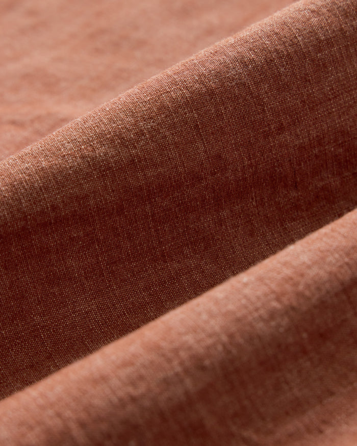 The Breakwater Short in Brick Chambray