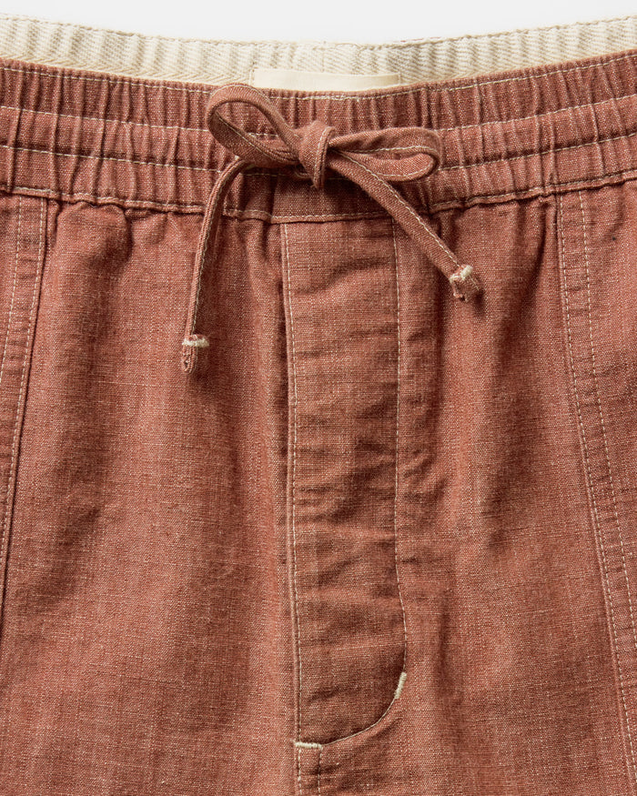The Breakwater Short in Brick Chambray