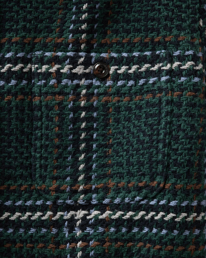 The Cutter Overshirt in Canal Check