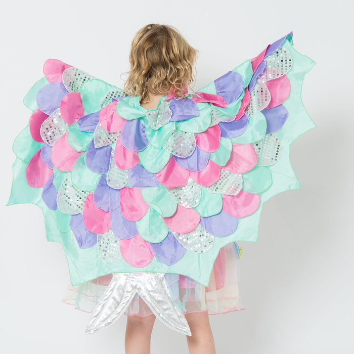 The Rainbow Mermaid Cape
