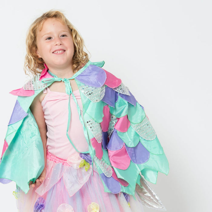 The Rainbow Mermaid Cape