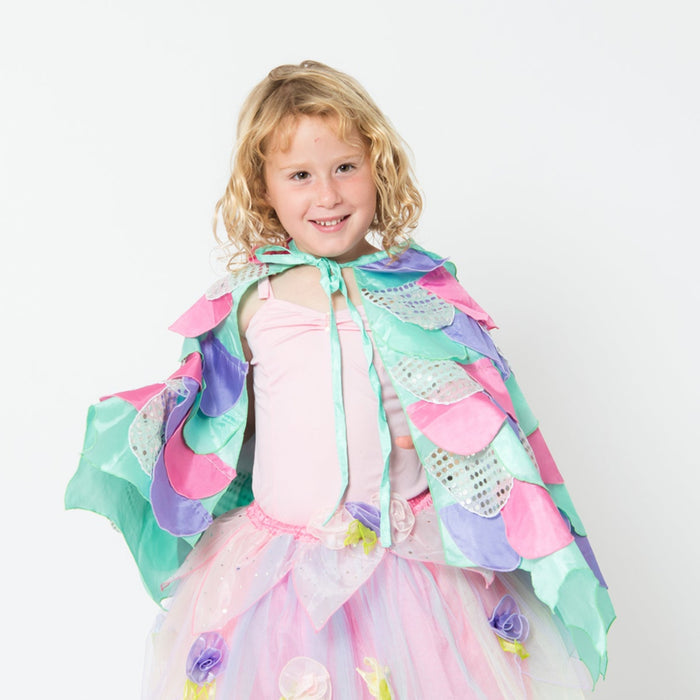 The Rainbow Mermaid Cape