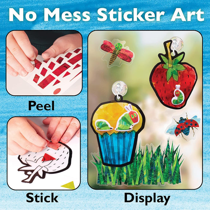 The Very Hungry Caterpillar Sticker Suncatchers