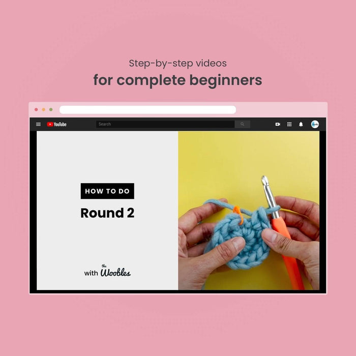 The Woobles All-In-One Crochet Kits
