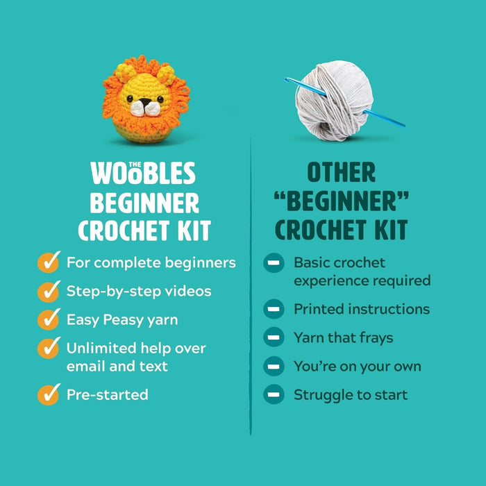 The Woobles All-In-One Crochet Kits