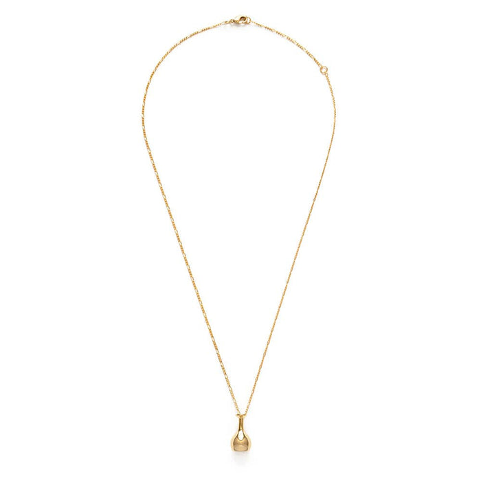 Tiny Ancient Vessel Pendant Necklace
