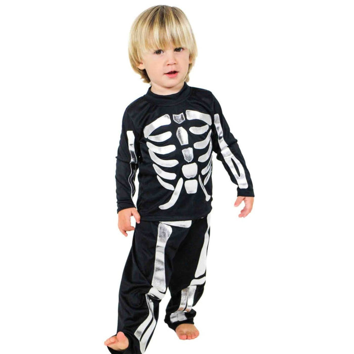 Toddler Skeleton - letsdressup.com.au - Boys Dress Ups