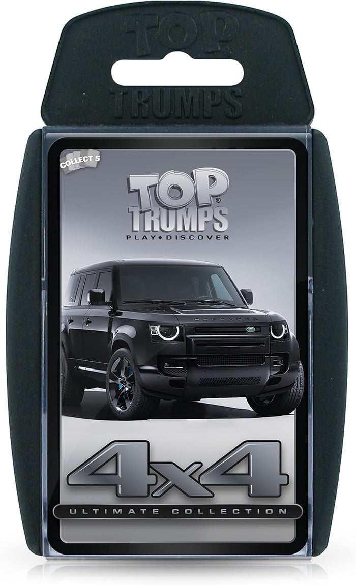 Top Trumps Card Game - 4x4 Edition Featuring Power, Speed & Rare Vehicles