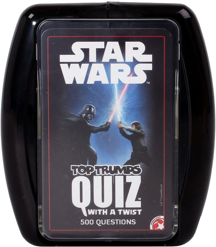 Top Trumps Star Wars Quiz Educational Card Game with 500 Questions