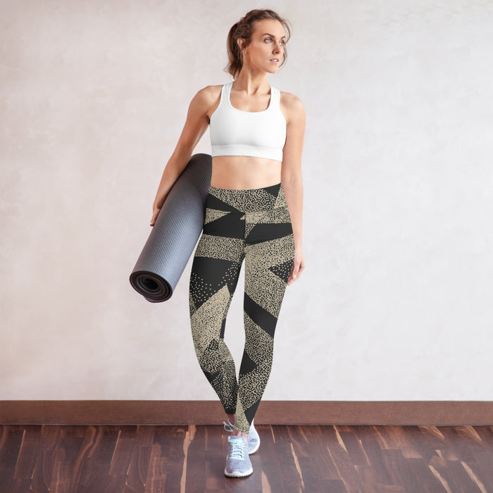 Triangles Yoga Leggings