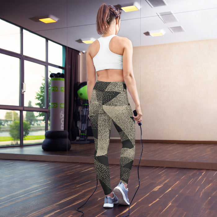 Triangles Yoga Leggings
