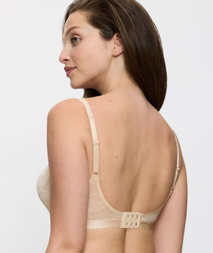 Triumph Airy Sensation Minimizer Bra - Nude Beige Bras