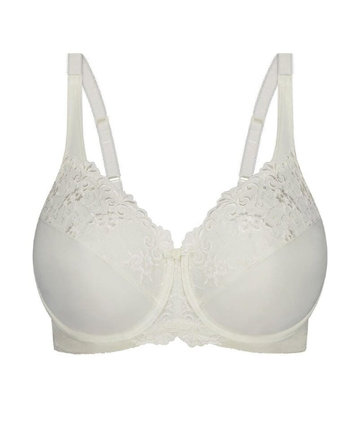 Triumph Embroidered Minimizer Bra - Vanille