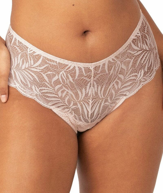 Triumph Essential Lace Maxi Brief - Nude Pink Knickers