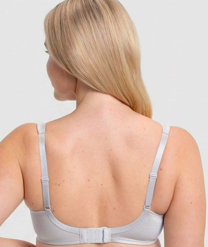 Triumph Lacy Minimizer Bra - Pearl Grey