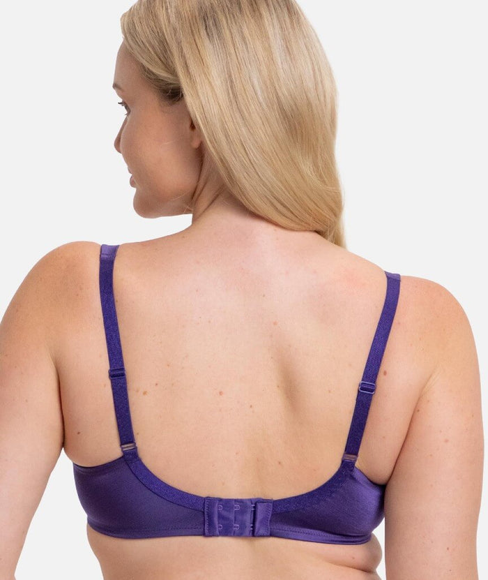 Triumph Lacy Minimizer Bra - Prussian Blue