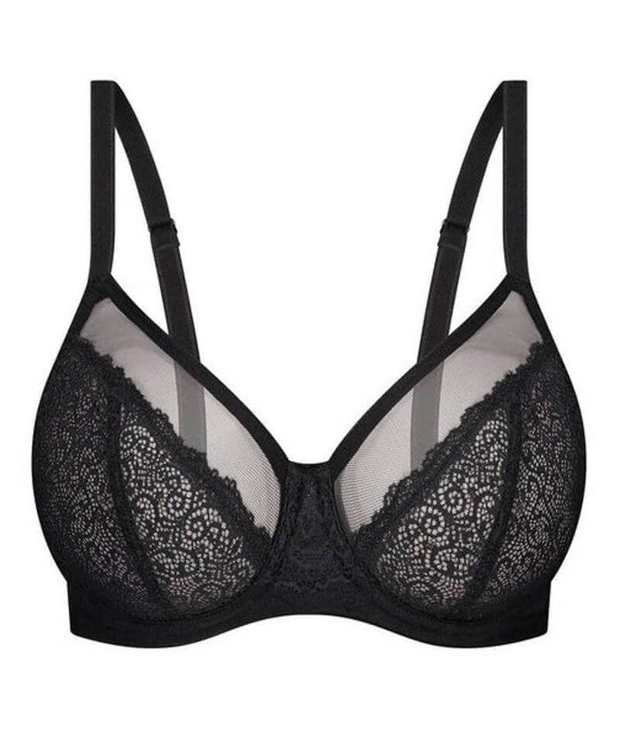 Triumph Sheer Minimizer Bra - Black Bras