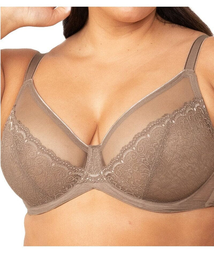 Triumph Sheer Minimizer Bra - Mocca