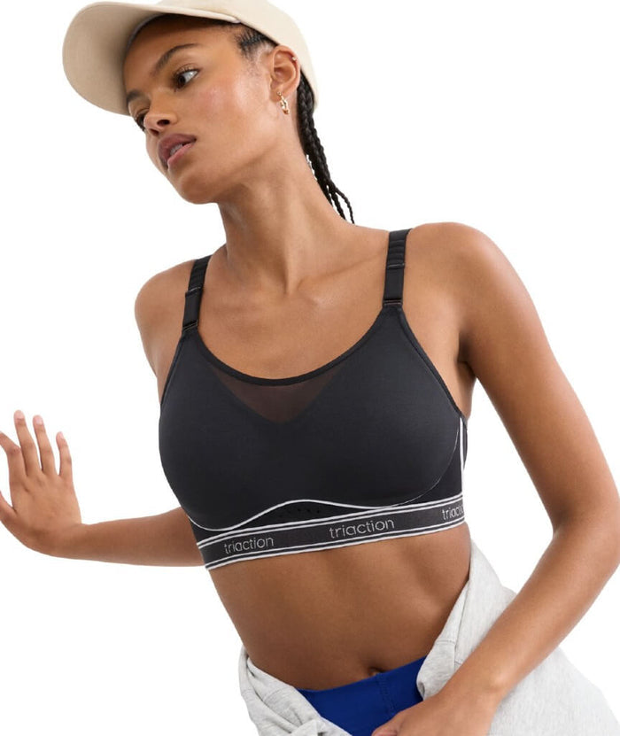 Triumph Triaction Cardio Air Wire-free Sports Bra - Black