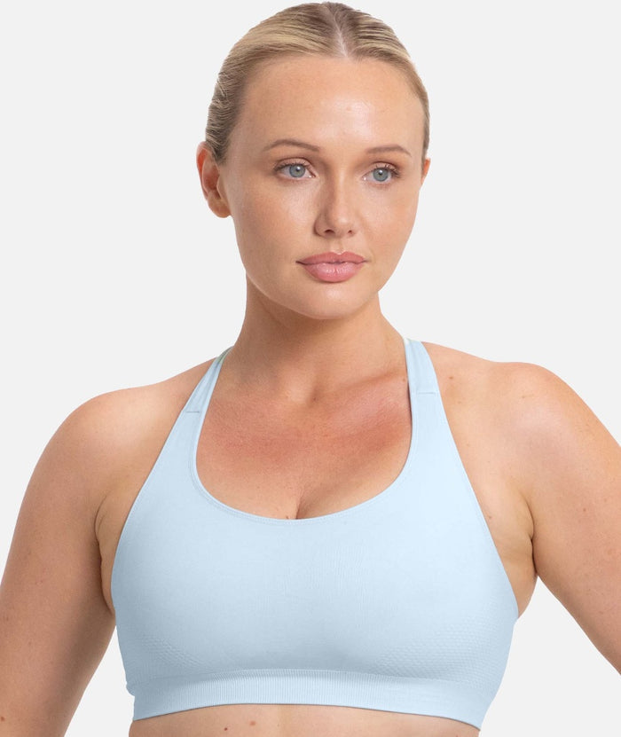 Triumph Triaction Ultra Seamfree Sports Bra - Pure Blue