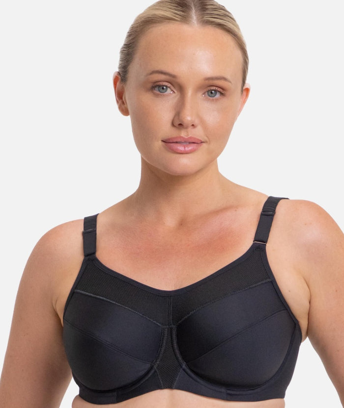 Triumph Triaction Ultra Underwired Sports Bra - Black