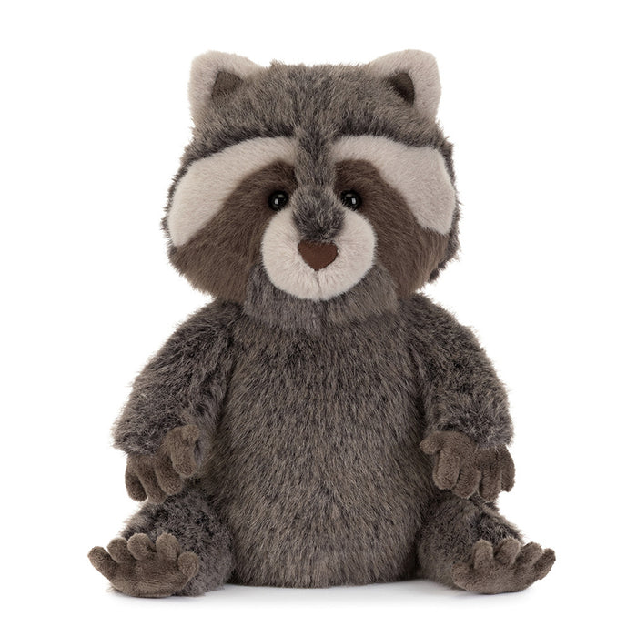 Jellycat Trixiwoo Raccoon on a white background