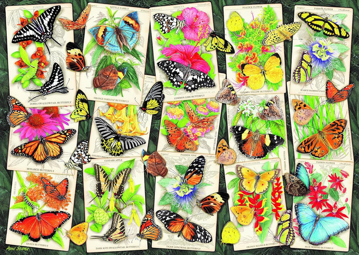 Tropical Butterflies 1000pc Puzzle