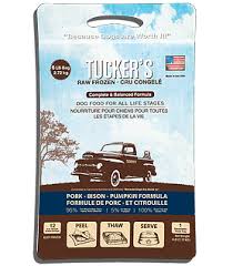 Tucker's Pork, Bison, & Pumpkin Raw Frozen Dog Food 6lb - Paw Naturals