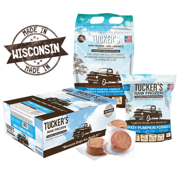 Tucker's Turkey & Pumpkin Raw Frozen Dog Food