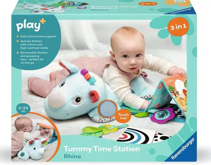 Tummy Time Station: Rhino