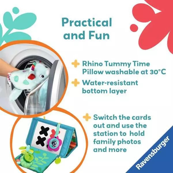 Tummy Time Station: Rhino