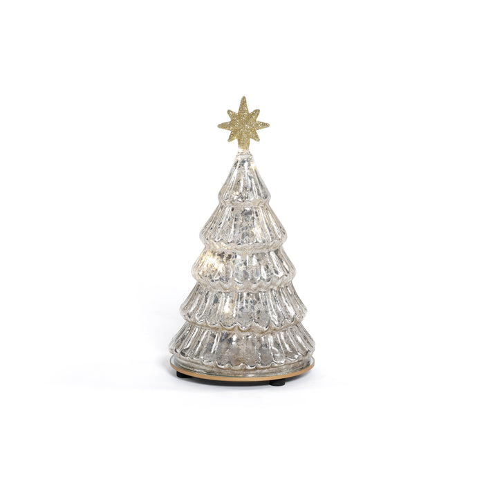 Twinkle LED Glass Tree