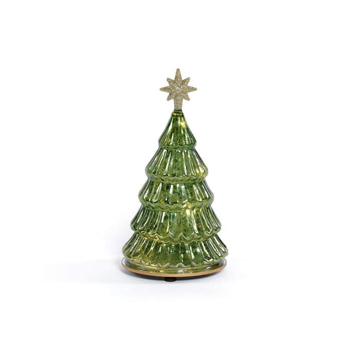 Twinkle LED Glass Tree