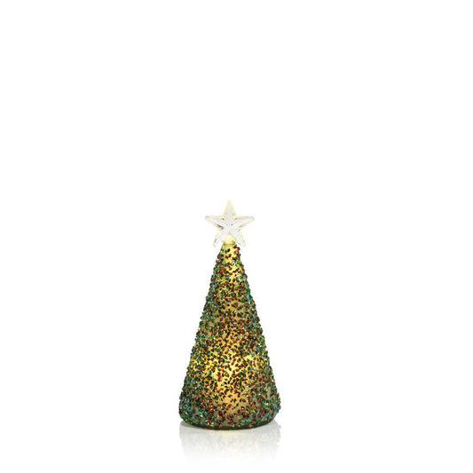 Twinkle LED Multi Green Tree - Christmas Decor by Carlyle Avenue