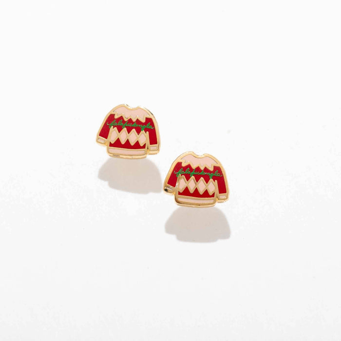 Ugly Sweater Studs