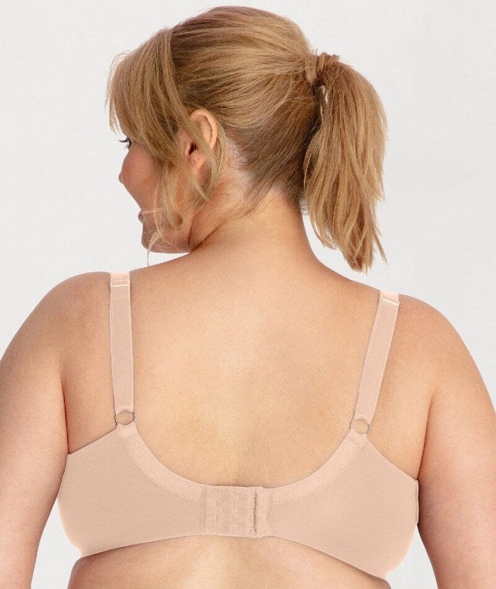Underbliss Invisibliss Moulded Microfibre Underwire Bra - Nude Bras