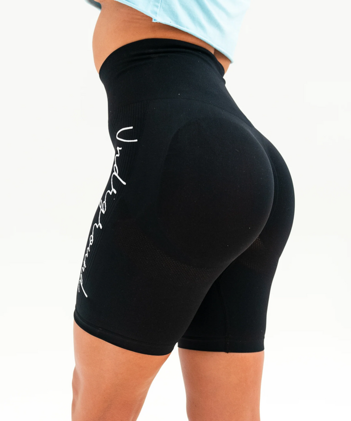 UNDRGROUND Booty Shaper Bike Shorts (Black)