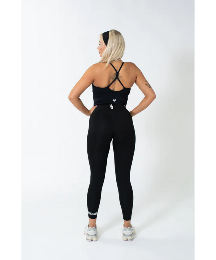 UNDRGROUND Buttery Sports Singlet (Black)