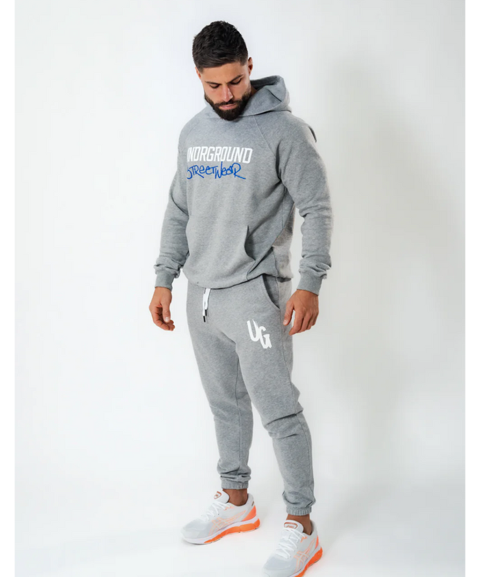 UNDRGROUND Graphic Hoodie (Grey)