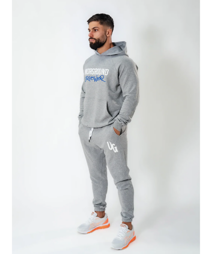 UNDRGROUND Graphic Hoodie (Grey)