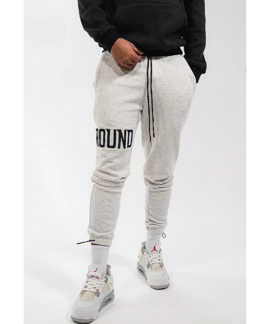 UNDRGROUND Grey 3D Embroidered Trackpant