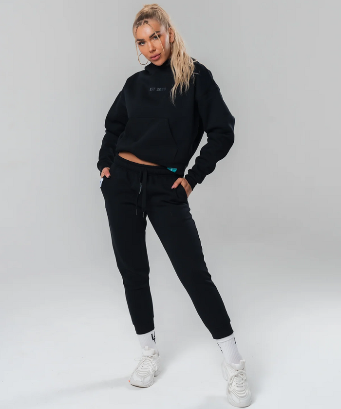 UNDRGROUND Oversized Reflective Hoodie (Black)
