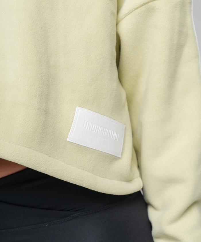 UNDRGROUND Premium Sherpa Zip Up (Apple Green)