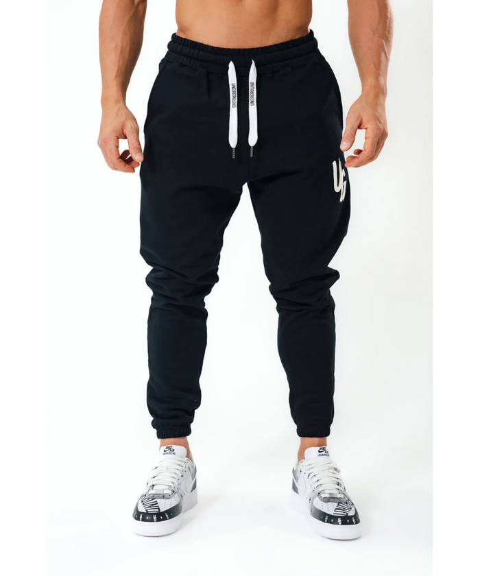 UNDRGROUND Puff Print Joggers (Black)