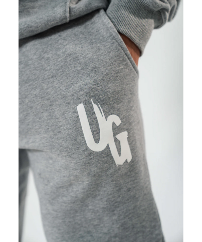 UNDRGROUND Puff Print Joggers (Grey)