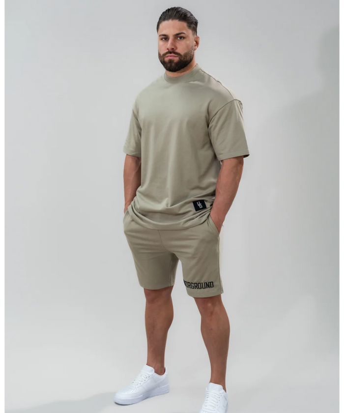 UNDRGROUND Relaxed Fit Shorts (Combat Khaki)