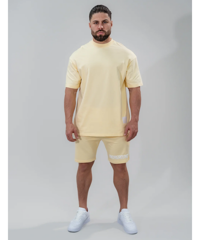 UNDRGROUND Relaxed Fit Tee (Mellow Yellow)